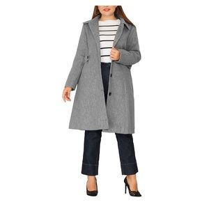 NWT Agnes Orinda Gray Coat